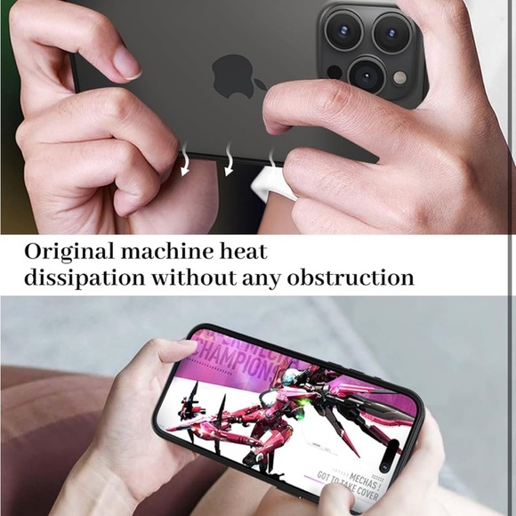 Slim Fit Metal Bumper Case for iPhone 15 Pro Max 6.7 inch (038) - Picture 5 of 5